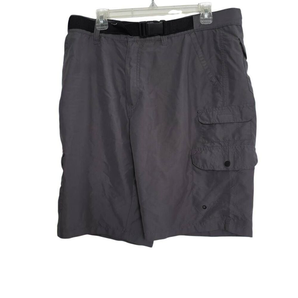 Denali Men's Size 36" Gray Cargo Tactical Shorts
